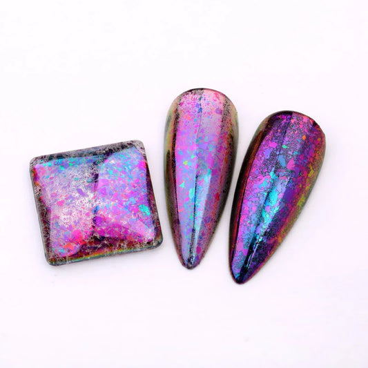 BelleFide™ Iridescent Nail Flakes – Mesmerizing Shimmer for a Dazzling Look!